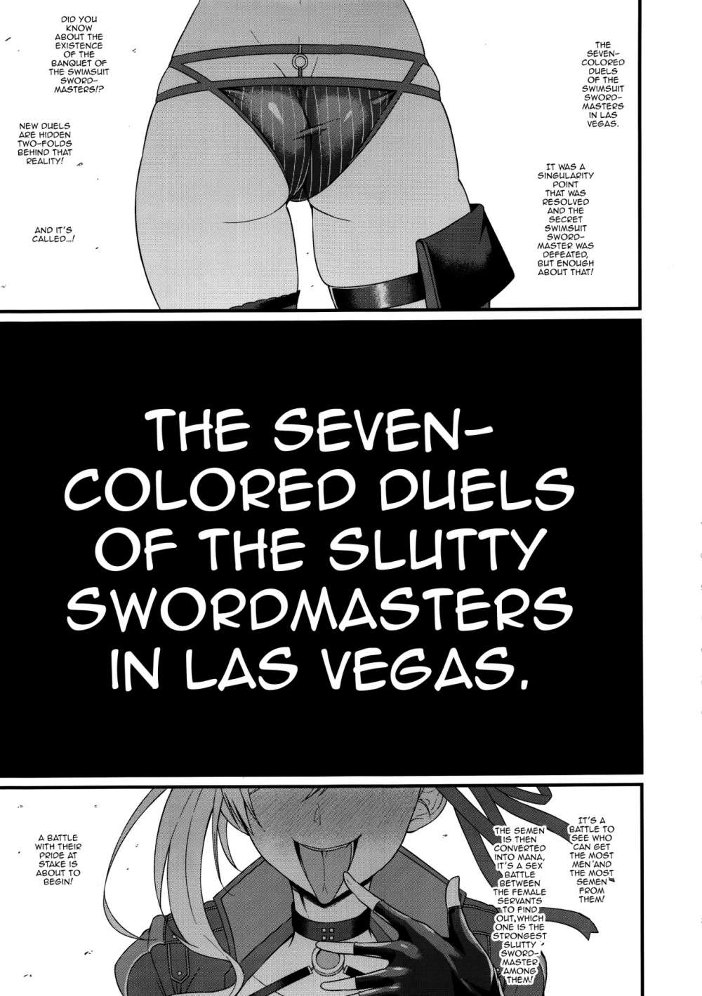 Las Vegas Bitch Kengou Sex Nanairo Shoubu | The Seven Colored Duels of the Slutty Swordmasters in Las Vegas 0