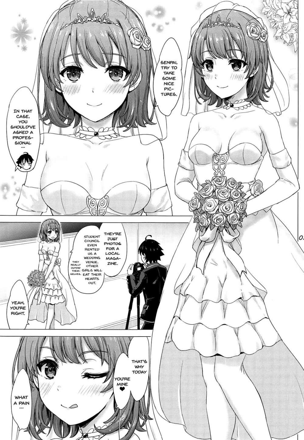 Wedding Irohasu! - Iroha's gonna marry you after today's scholl! 0