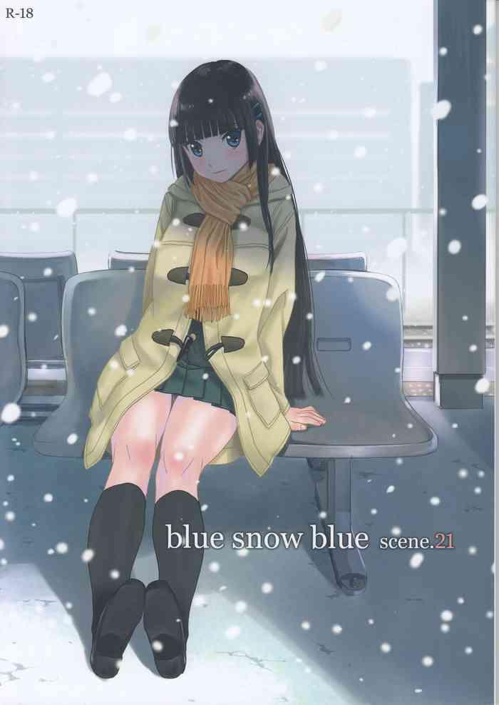 blue snow blue scene 21 cover