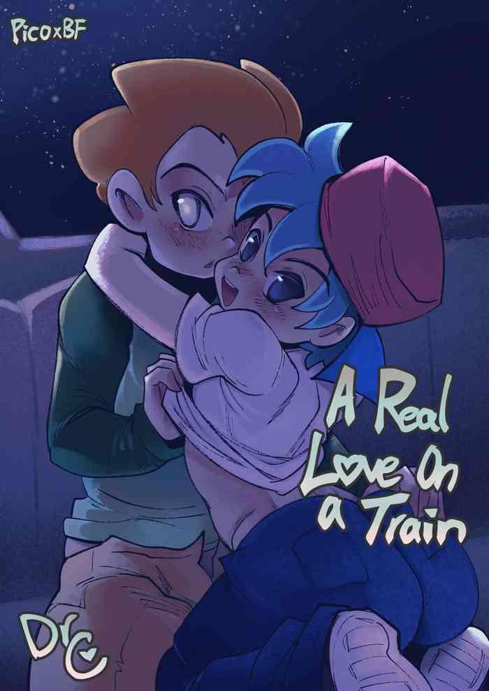 a real love on a train cover