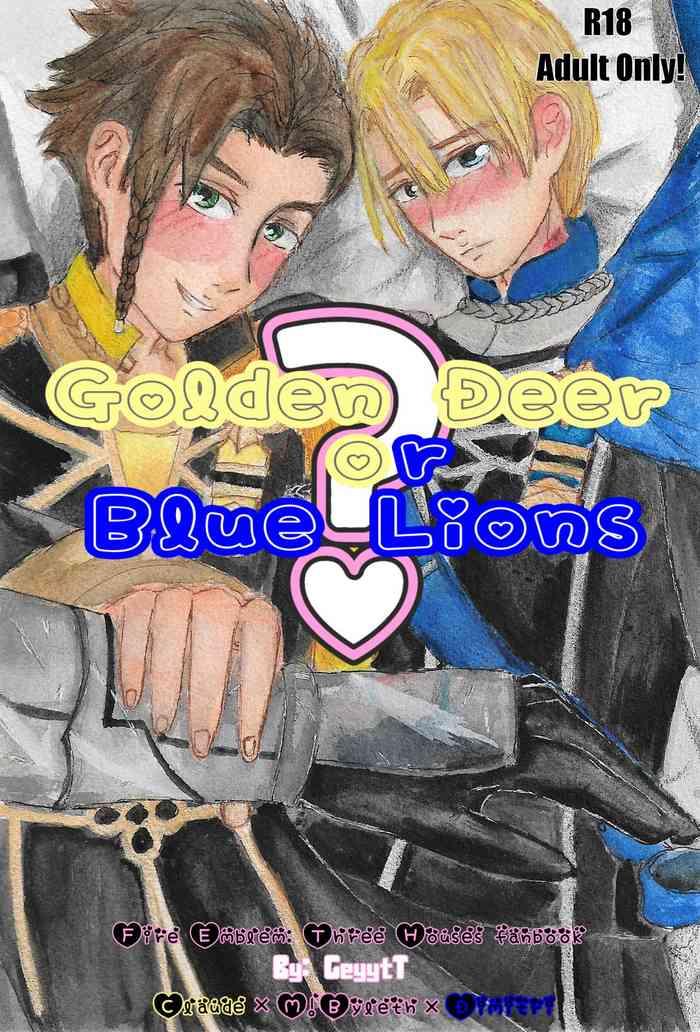 golden deer or blue lions cover