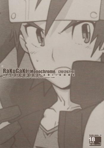 rakugaki monochrome cover